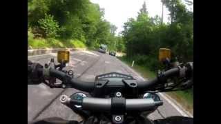 Motorrad Unfall / Bike Crash am Mendelpass mit der Ducati Streetfighter