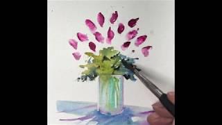 LooseWatercolours.com Beginners 'Simple Display" with Andrew Geeson
