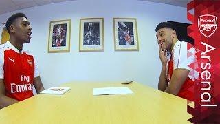 The funniest Rapid Fire yet! | Alex Oxlade-Chamberlain and Alex Iwobi