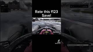 Rate this f123 save!! Better then max verstappen in Brazil? #f1 #f123game #f123 #racecar #racing