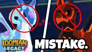 DONT catch Glacadia/Arceros (Don't make this mistake) | Loomian Legacy