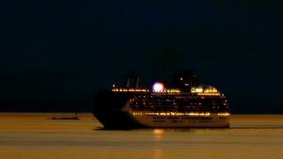 Cruise Ship in Front of Powell River