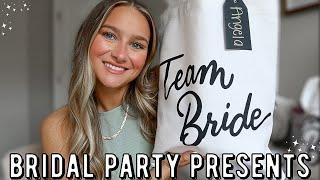 BUDGET BRIDAL PARTY GIFT IDEAS!! putting my bridesmaid's gifts together for cheap!