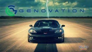 Genovation GXE All Electric Corvette Breaks Speed Record