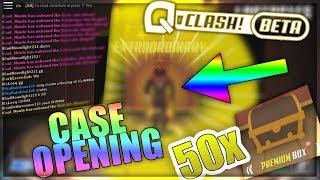 50 PREMIUM BOX OPENING - SO MANY YELLOWS - ROBLOX Q Clash Case Opening