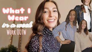 What I Wear in a Week | Work Outfits | Teacher OOTW