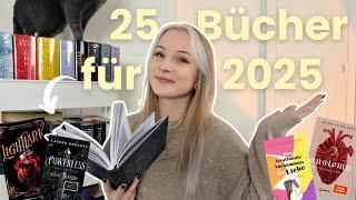 25 books for 2025  | I absolutely have to read these books! | nckreads