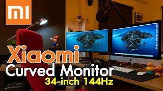 รีวิว Xiaomi Curved Gaming Monitor 34-inch 144Hz  จอคอม Ultra Wide