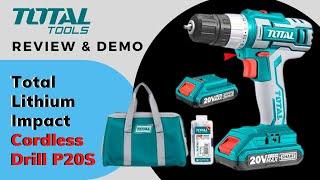 Total Tools Drill | Lithium Impact Drill P20s | Review and Demo | Father's Day Gift Idea