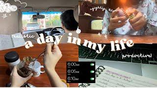 A day in the life of a burmese student ️| productive, getting up at 6am, exercising, studying