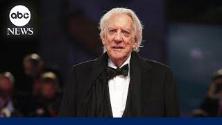 Acclaimed actor Donald Sutherland dies at age 88