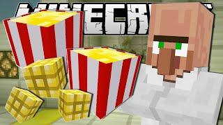 Minecraft | MOVIE NIGHT SNACKS!! (Popcorn Machine) | Custom Command