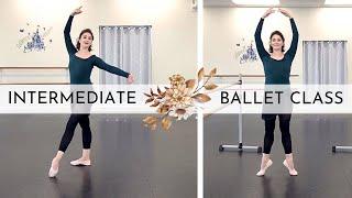 Intermediate LIVE Ballet Class  Barre and Center | Kathryn Morgan