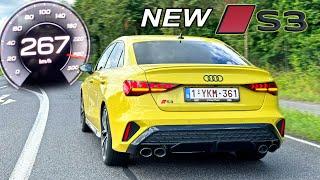 ALL NEW AUDI S3 8Y Facelift // 0-100 100-200 TOP SPEED SOUND & POV