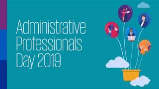 Happy Administrative Professionals Day!