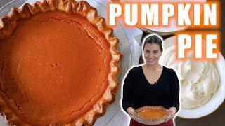 THE ULTIMATE Pumpkin Pie | Eating with Andy