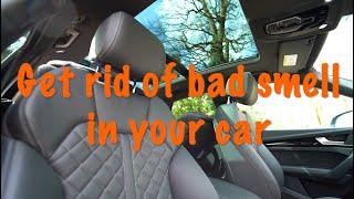 Get rid of bad smell in car