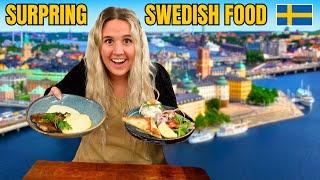 We Didn't Expect Swedish Food To Be Like THIS! (Stockholm Food Tour)