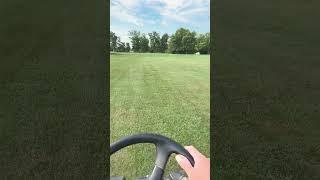 Mowing the range! #golfcoursevlog #golfcoursemaintenance