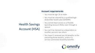 HSA 101: Health Savings Accounts