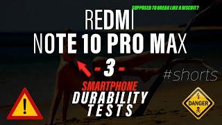 Redmi Note 10 Pro Max|Pro - Snaps like a Biscuit? #shorts