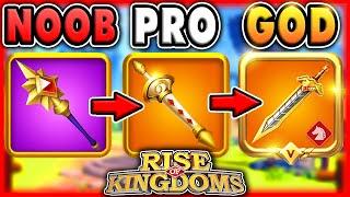 COMPLETE Equipment Guide: BEST Equipment & UPGRADE Order with ICONIC TIERS! Rise of Kingdoms 2023