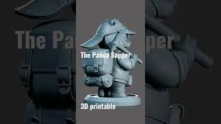 Panda Sapper - 3d print model