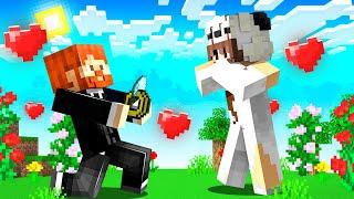 SİMAY ve EMAD EVLENMİŞ - AŞK PİSTİ 2 YARIŞI - Minecraft