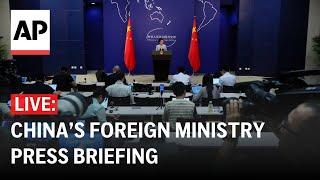 China’s Ministry of Foreign Affairs press briefing: Nov. 20, 2024