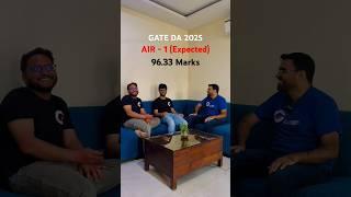 AIR - 1 GATE DA 2025, Nikhil got 96.33 Marks !! #AIR1 #gateda #gate2025 #goclasses