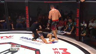 Попов обесточил Бигфута | Нокаут | MMA Series 53 | Okko ММА