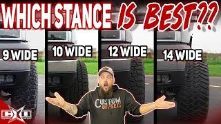 Truck Stance Options that You Can SEE!