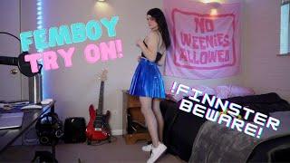 Femboy try on haul! Finnster Beware!! | Polar Water Princess