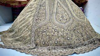 Special Heavy Flair Lehemga Design in Brownies Colour | Designer Lehenga Shop In Chandni Chowk