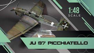 JU87 Picchiatello - Itallieri - 1/48 Scale - Scale modeling.