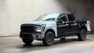 ALL NEW 2024 FORD F-150 TREMOR SPOTTED FREEWAY DRIVING