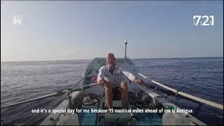 Congratulations Nick Hollis for completing his 3,000-mile solo row across the Atlantic Ocean!