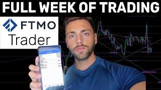 Full week of trading ($300k FTMO Funded Trader) EP.3