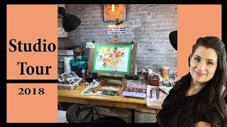 Art Studio Tour Janelle Nichol 2018