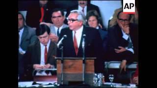 SYND 1-10-69 GEORGE BROWN SPEAKS AT LABOUR PARTY CONFERENCE