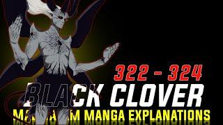 Black Clover Chapter 322-324 | മലയാളം Manga Explanation | ExtraComic #blackclover #malayalamanime