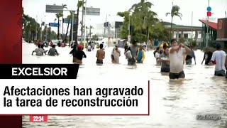 Huracán John dificulta reconstrucción Acapulco luego de la devastación por Otis