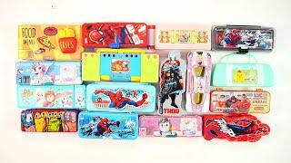 Lastest stationery collection of unicorn, hello kitty, avengers pencil box