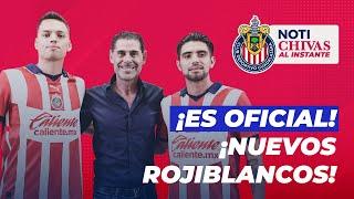 ¡REFUERZOS CHIVAS: WHALLEY Y MARÍN SE INTEGRAN AL REBAÑO!  NOTICHIVAS AL INSTANTE 