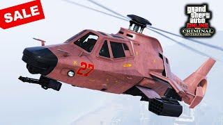 Stealth Weaponized Helicopter in GTA 5 | Akula Review & Best Customization | SALE
