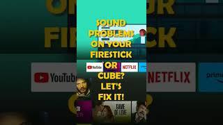 ️ How To Fix any Sound Problem on your Fire TV stick or your Fire TV Cube! #firestick #firetvstick