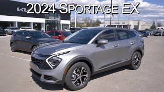 New Steel Gray 2024 Kia Sportage EX|Parkside Kia