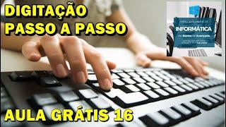 Aula sobre Digitação  Dicas básica de Informática #AulaGratuita16