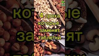 4 ореха для здоровья #медицина #полезныесоветы #здоровье #орехи