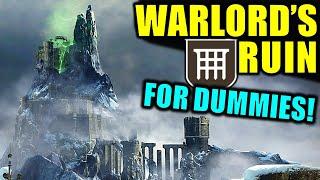 Destiny 2: WARLORD'S RUIN DUNGEON FOR DUMMIES! | Complete Dungeon Guide & Walkthrough!
